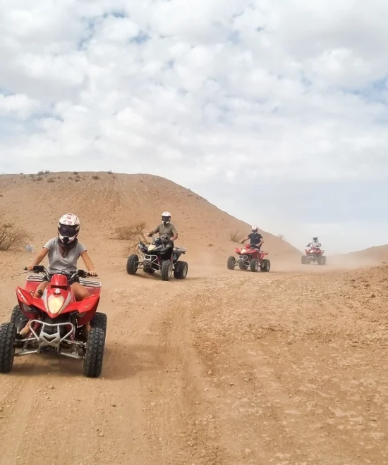1-Hour Quad Biking Agafay Desert Adventure
