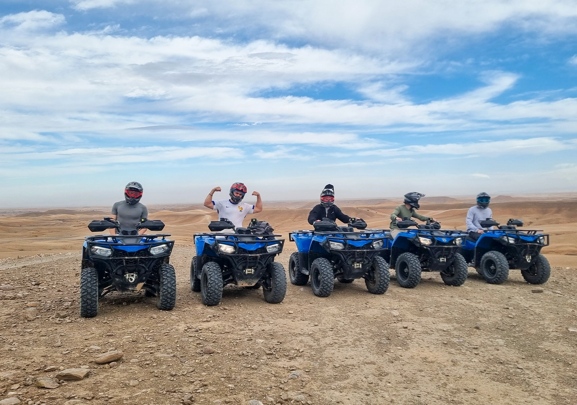 2-Hour Quad Biking Agafay Desert Experience